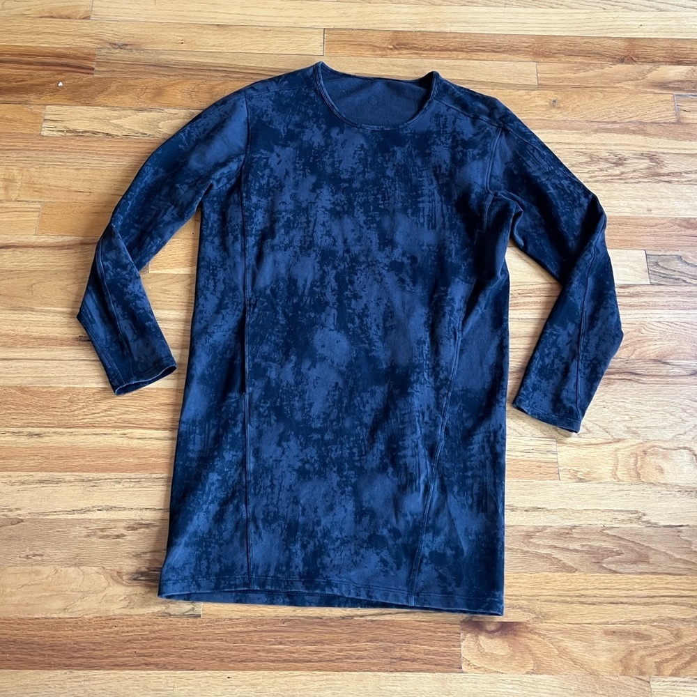 LULULEMON Comme to Cozy Pocket Sweatshirt Gray/Black